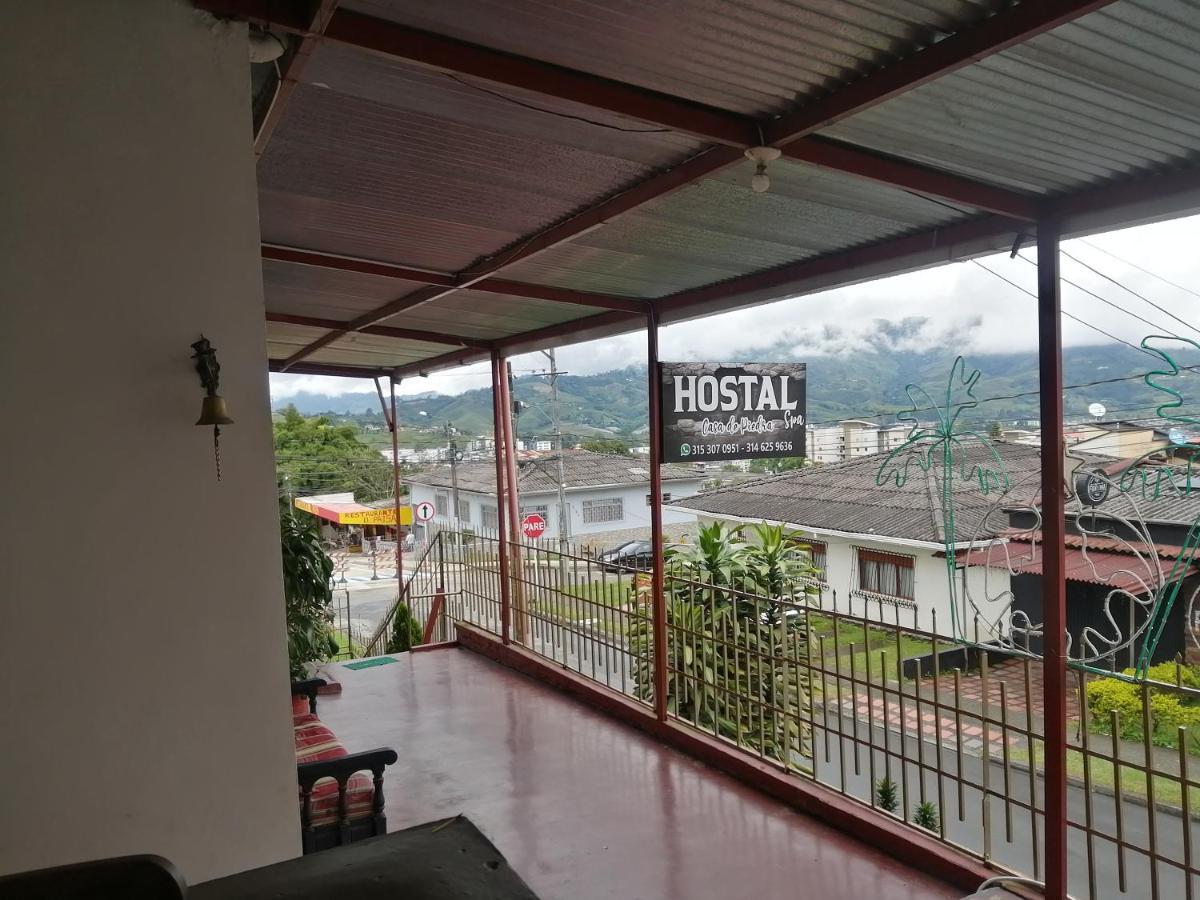 Hostal Spa Casa De Piedra Con Jacuzzi Santa Rosa de Cabal Luaran gambar